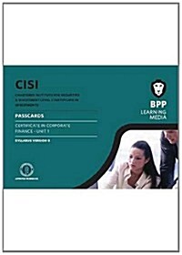 CISI Certificate in Corporate Finance Unit 1 Passcards Sylla (Paperback)