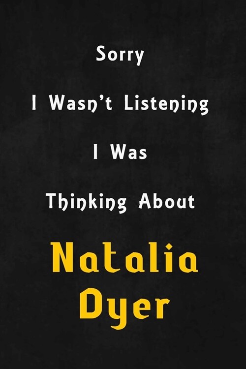 Sorry I wasnt listening, I was thinking about The Weeknd: 6x9 inch lined Notebook/Journal/Diary perfect gift for all men, women, boys and girls who a (Paperback)