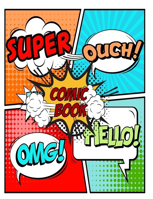 Draw Your Own Comics/Blank Comic Journal - 24 Pages of Fun Comic - A Large 8.5 x 11 Notebook and for Kids and Adults (Paperback)