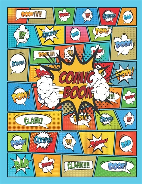 Draw Your Own Comics/Blank Comic Journal - 24 Pages of Fun Comic - A Large 8.5 x 11 Notebook and for Kids and Adults (Paperback)