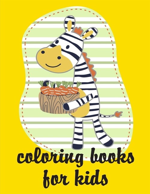 Coloring Books For Kids: An Adorable Coloring Book with Cute Animals, Playful Kids, Best for Children (Paperback)