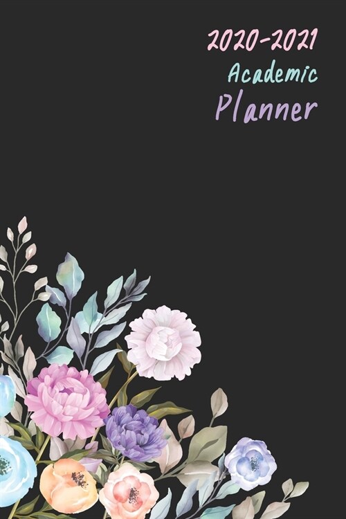 2020-2021 Monthly Planner: Academic Weekly & Monthly Pocket Calendar Schedule Organizer, 6 x 9, 148 Pages (Paperback)