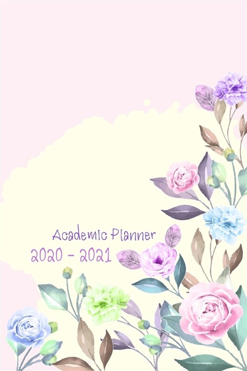 2020-2021 Monthly Planner: Academic Weekly & Monthly Pocket Calendar Schedule Organizer, 6 x 9, 148 Pages (Paperback)