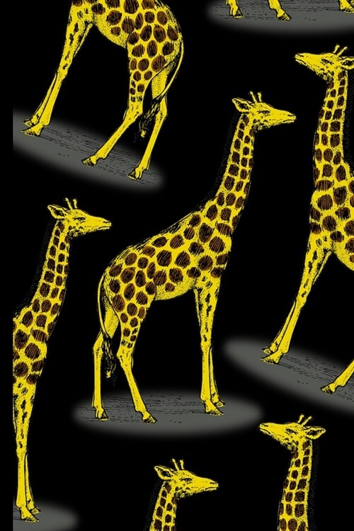 Giraffe Notebook: Giraffe Blank Lined Journal, Gift For Giraffes Lovers, Women, Men, Kids or Adults (6 x 9) (Paperback)