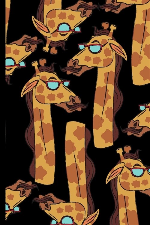 Giraffe Notebook: Giraffe Blank Lined Journal, Gift For Giraffes Lovers, Women, Men, Kids or Adults (6 x 9) (Paperback)