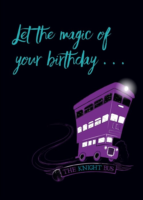 Harry Potter: Knight Bus Birthday Signature Pop-Up Card (Other)