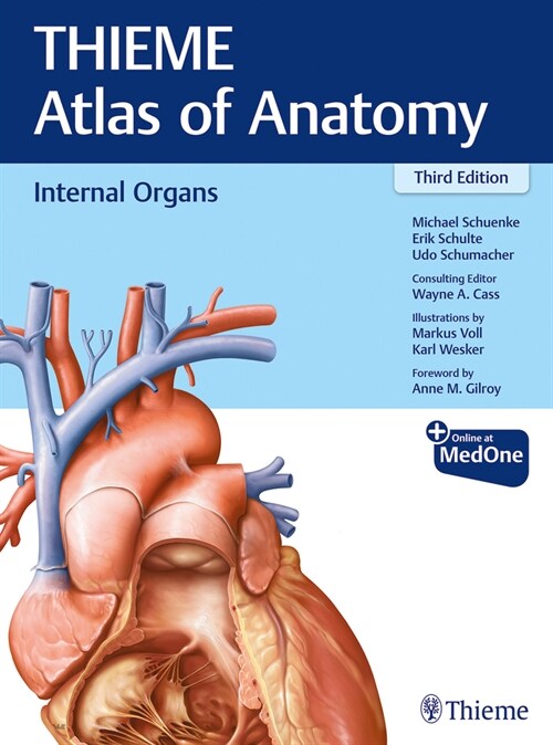 Internal Organs (Thieme Atlas of Anatomy) (Paperback, 3)