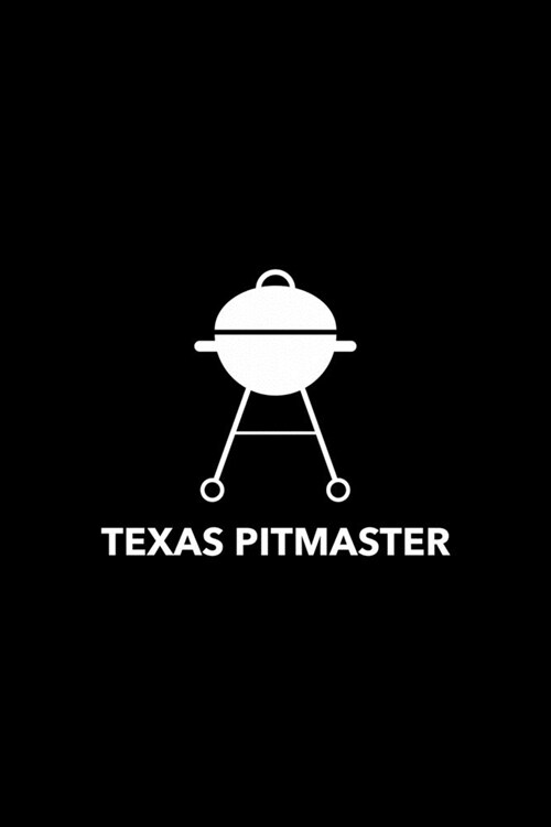 Texas Pitmaster: Blank Lined Journal - Office Notebook - Meeting Notes (Paperback)