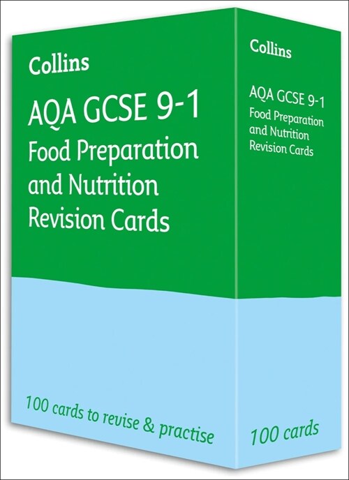 AQA GCSE 9-1 Food Preparation & Nutrition Revision Cards : Ideal for the 2024 and 2025 Exams (Cards)