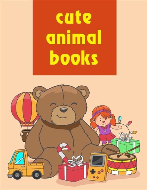 Cute Animal Books: Cute Forest Wildlife Animals and Funny Activity for Kidss Creativity (Paperback)