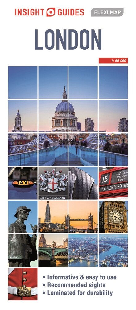 Insight Guides Flexi Map London (Insight Maps) (Sheet Map, 8 Revised edition)