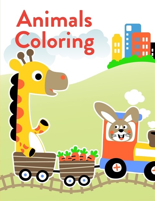 Animals Coloring: Christmas Animals Books and Funny for Kidss Creativity (Paperback)