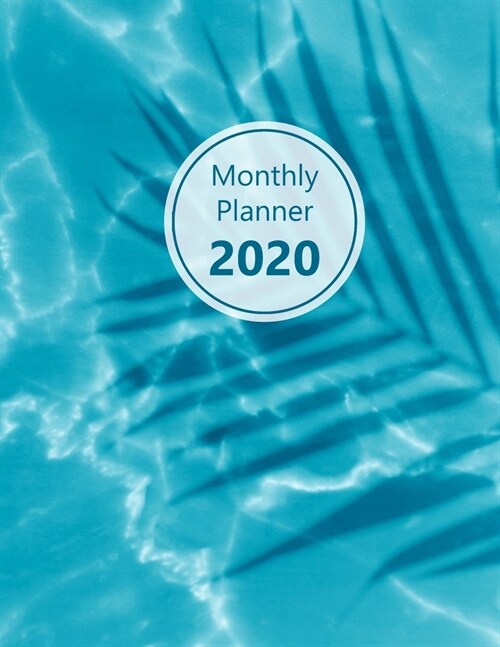 Monthly planner 2020: Large. Month on 2 pages. Incl. 2020 Calendar, Important dates section and Notes pages. 8.5 x 11.0 (Letter size). (Pl (Paperback)