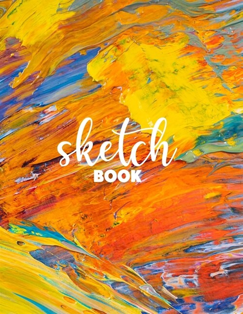 Sketchbook: 8.5 X 11, Personalized Artist Sketchbook: 120 pages, Sketching, Drawing and Creative Doodling. Notebook and Sketc (Paperback)