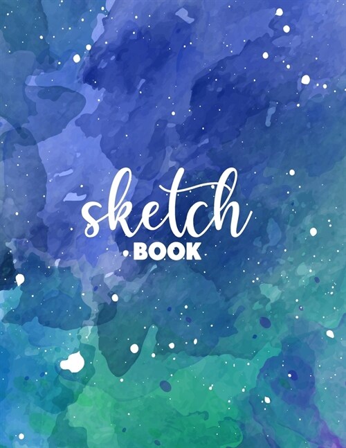 Sketchbook: 8.5 X 11, Personalized Artist Sketchbook: 120 pages, Sketching, Drawing and Creative Doodling. Notebook and Sketc (Paperback)