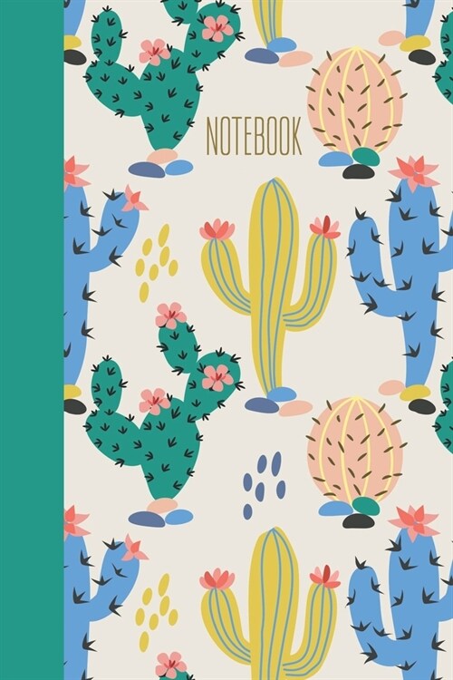 Notebook: Small Stylish Journal for Writing, Journaling, Notes, To Do Lists, Gratitude, Ideas, and More with Whimsical Desert Ca (Paperback)