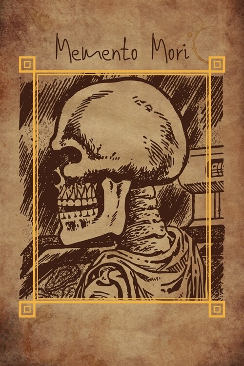 Memento Mori: Skull & Death Themed Gothic Lined Notebook / Journal For Men, Women & Kids (Paperback)