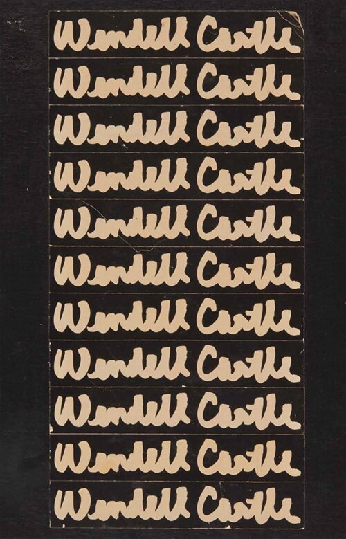 Wendell Castle: Scrapbook 1958-1980 (Hardcover)