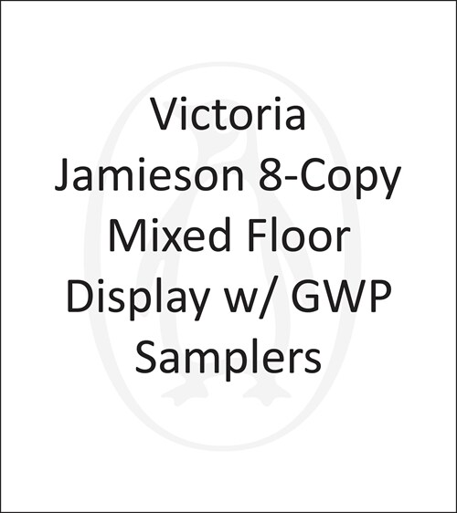 Victoria Jamieson 8-copy MIXED Floor Display w/ GWP Samplers (Trade-only Material)