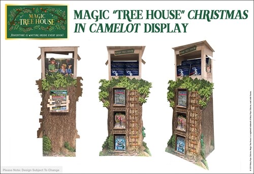 Christmas in Camelot Magic Tree House 20-Copy Floor Display Fall 2019 (Trade-only Material)