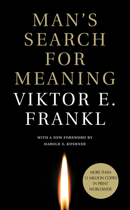 the cover of the book Man's Search for Meaning