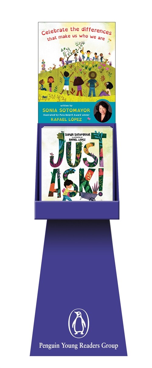Just Ask 10-copy Floor Display w/ Riser and SIGNED COPIES (Trade-only Material)
