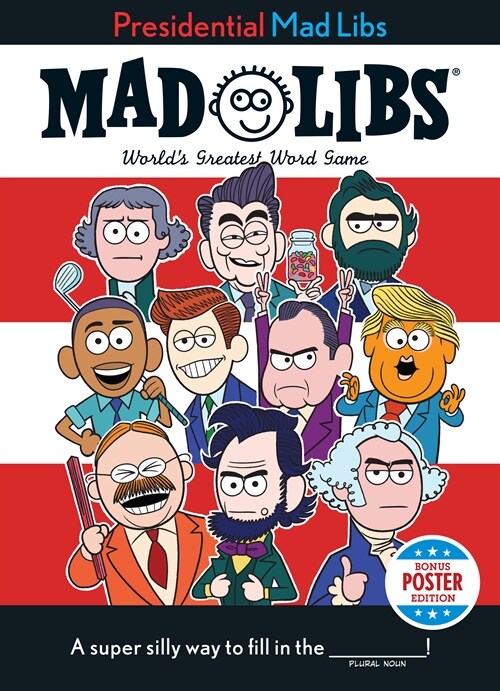 Presidential Mad Libs: Potus Poster Edition (Paperback)