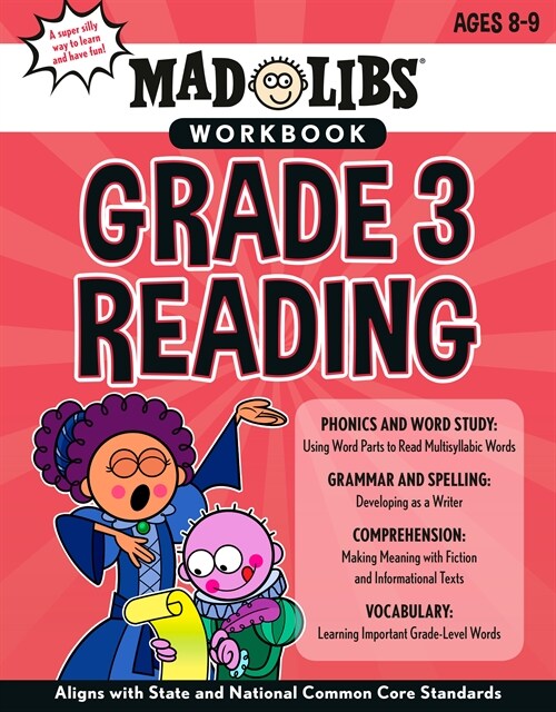Mad Libs Workbook: Grade 3 Reading: Worlds Greatest Word Game (Paperback)