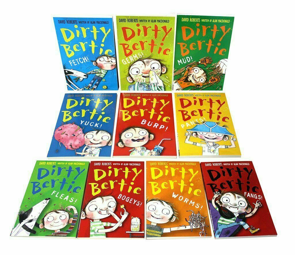 Dirty Bertie 더티버티 시리즈 1 챕터북 10종 세트 (Paperback 10권, 영국판)