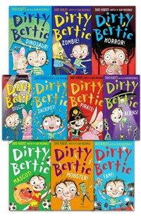 Dirty Bertie 더티버티 시리즈 3 챕터북 10종 세트 (Paperback 10권, 영국판)