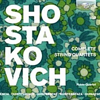 [수입] Rubio Quartet - 쇼스타코비치: 현악 사중주 전집 1 - 15번 (Shostakovich: Complete String Quartets Nos.1 - 15) (5CD)