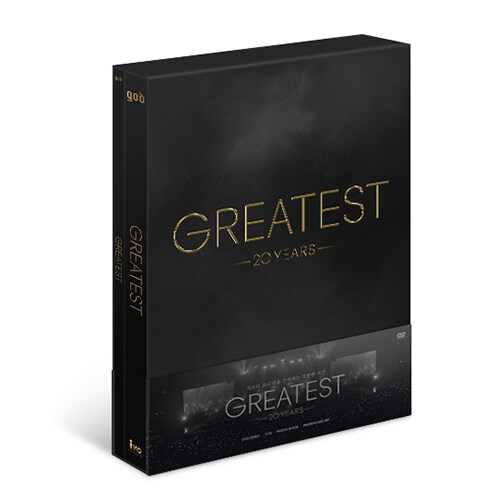 [중고] 지오디 - god 20th CONCERT : GREATEST DVD (4disc: 3DVD + 1CD)