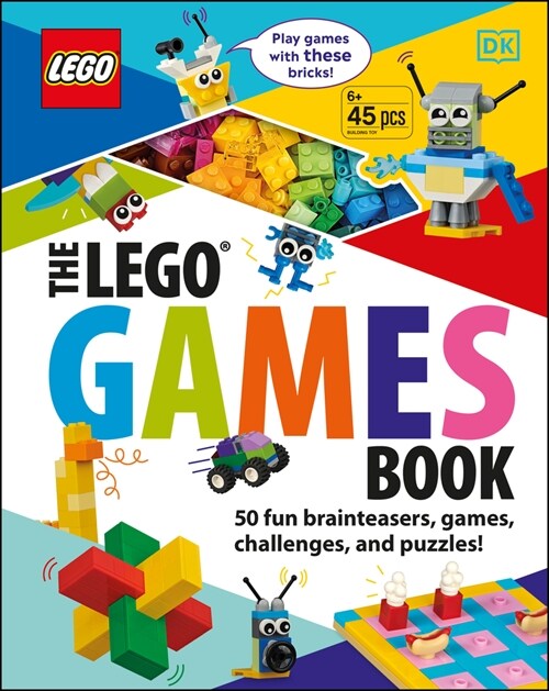 The Lego Games Book: 50 Fun Brainteasers, Games, Challenges, and Puzzles! (Hardcover)