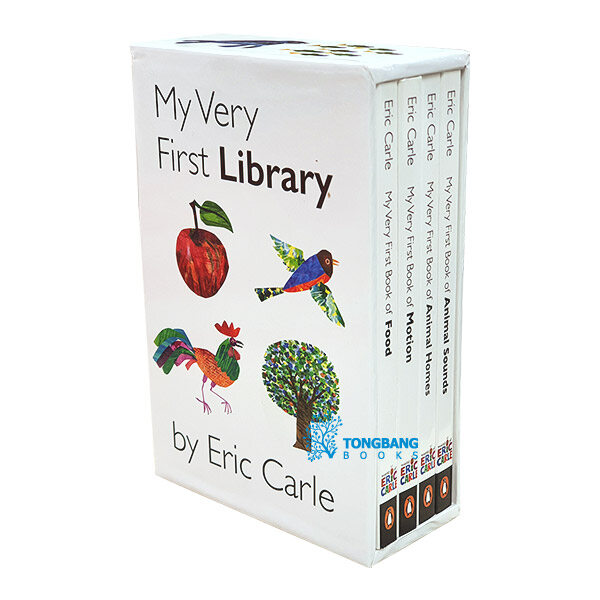 My Very First Eric Carle Library #2 Boxed Set 마이베리퍼스트 에릭칼 라이브러리 (Board Book 4권)