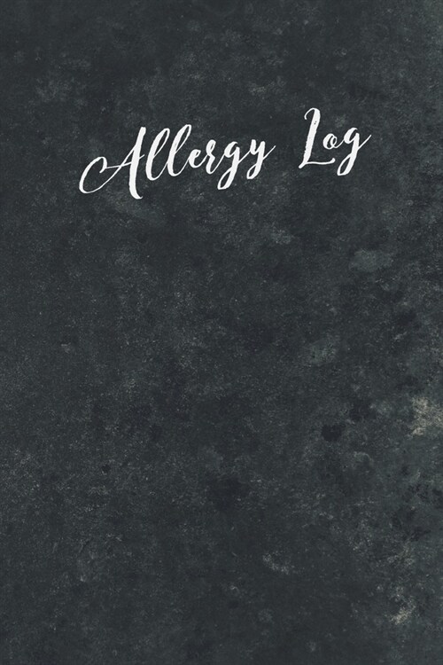 Food Allergy Log: Daily Food Allergy Symptom Tracker - 90 Pages - 45 Days - 6x9- Food Journal for People with Food Sensitivity (Paperback)