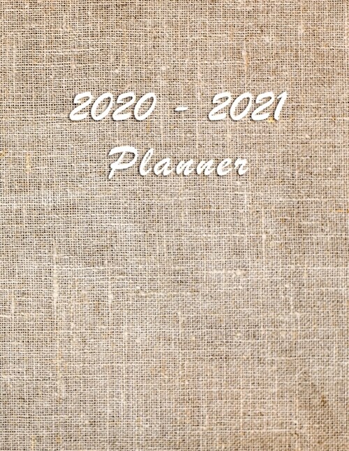2020 - 2021 - Two Year Planner: Academic and Student Daily and Monthly Planner - July 2020 - June 2021 - Organizer & Diary - To do list - Notes - Mont (Paperback)