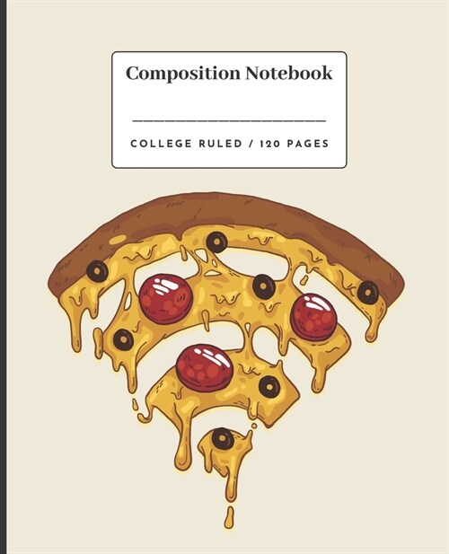 Composition Notebook: Pizza WiFi Small College Ruled Notebook (Paperback)