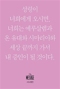 메시지 사도행전 (미니북)