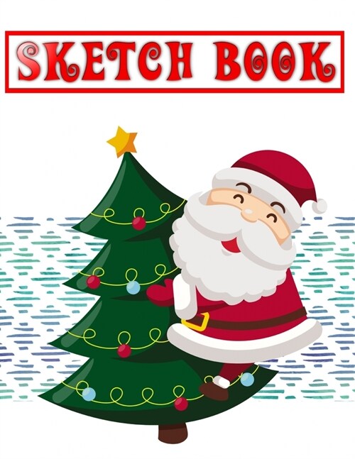 Sketch Book For Beginners Buy A Christmas Gift: Sketch Book Drawing Pad Girl With Stars - Unique - Composition # Templates Size 8.5 X 11 Inch 110 Page (Paperback)