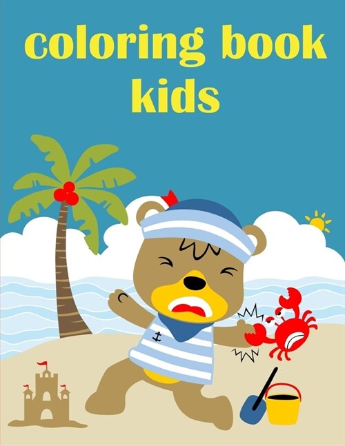 Coloring Book Kids: Coloring pages, Chrismas Coloring Book for adults relaxation to Relief Stress (Paperback)