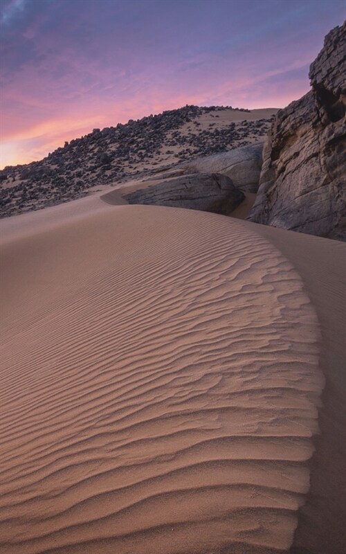 Notebook: Sand Desert Sahara Hot Dry Dune (Paperback)