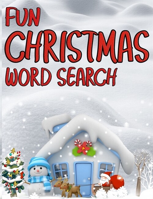 Fun Christmas Word Search: Large Print Word Search Puzzles For Adults To Enjoy This Christmas Holiday (Paperback)