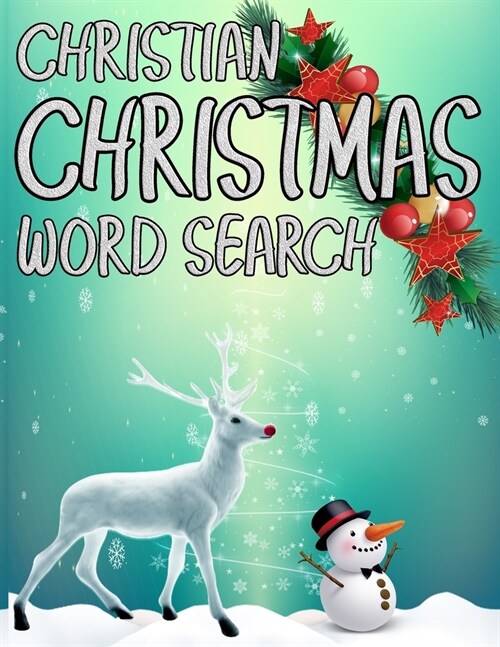 Christian Christmas Word Search: Exercise Your Brain and Fill Your Heart With Christmas Spirit (Paperback)