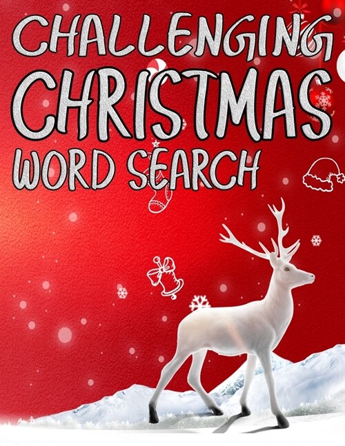 Challenging Christmas Word Search: Exercise Your Brain and Fill Your Heart With Christmas Spirit (Paperback)