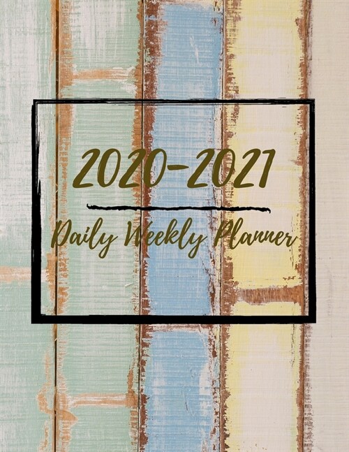 2 Year Planner 2020-2021 Daily Weekly Monthly: Jan 2020 - Dec 2021 see it Bigger Large size - 24-Month Planner & Calendar Holidays Agenda Schedule Org (Paperback)