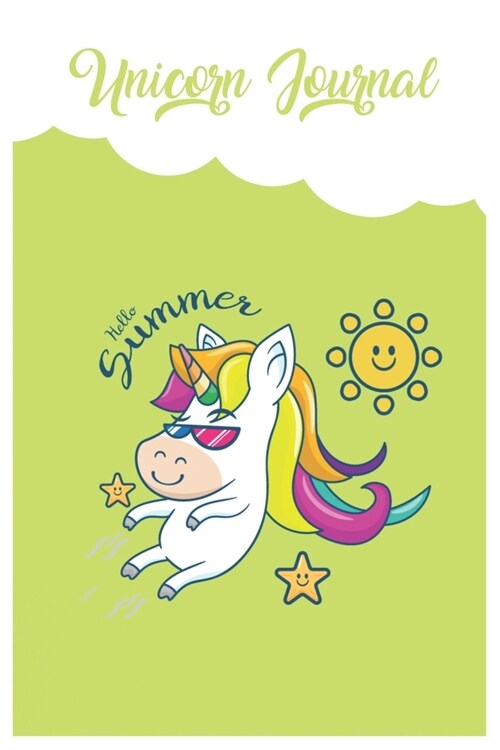 Unicorn Journal: Unicorn Is Real Dream Come True Cute Notebook For Girls Journal and Drawing Notebook Diary for Girls and Kids 6in x 9i (Paperback)