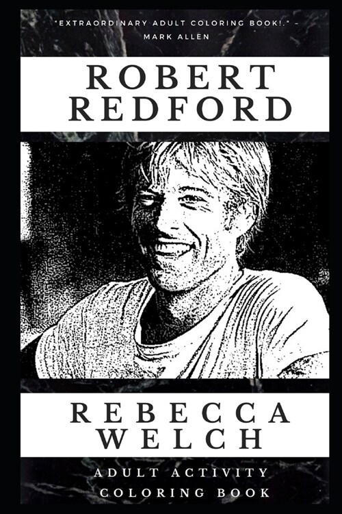 Robert Redford Adult Activity Coloring Book (Paperback)