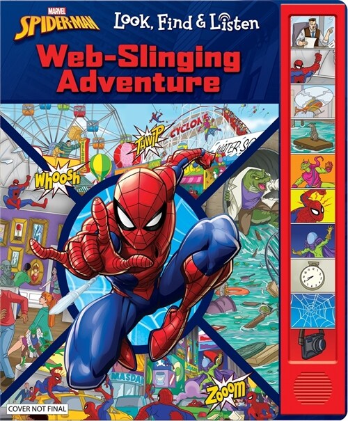 Marvel Spider-Man: Web-Slinging Adventure Look, Find & Listen Sound Book (Board Books)