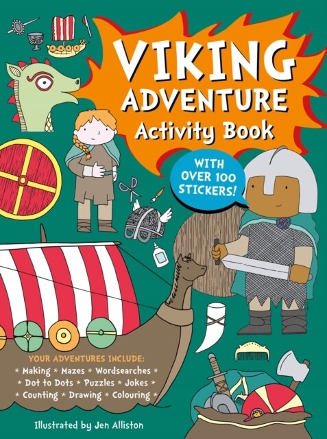 Viking Adventure Activity Book (Paperback)