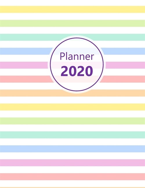 Planner 2020: Monthly and Weekly Planner. Week on 1 page. Start your week with weekly Focus, Tasks, To-Dos. Monday start week. 11.0 (Paperback)